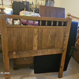 Free Twin Bed Frame and Foam Mattress