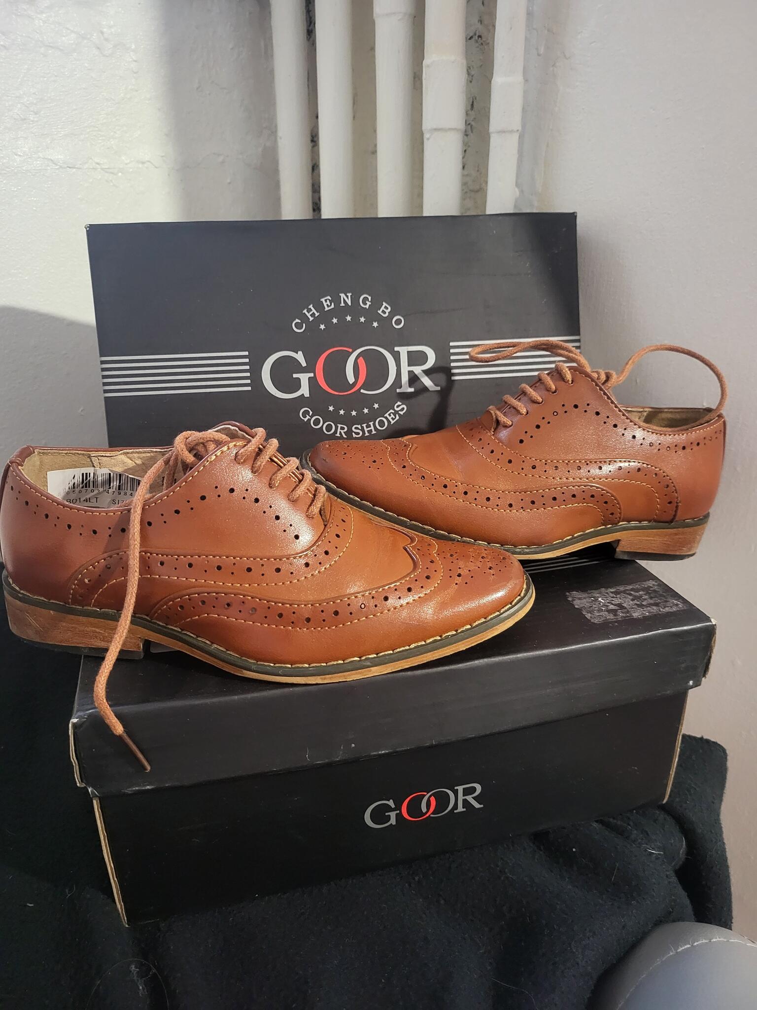 Goor Formal Mens Shoe Black  Hand Footwear Ltd