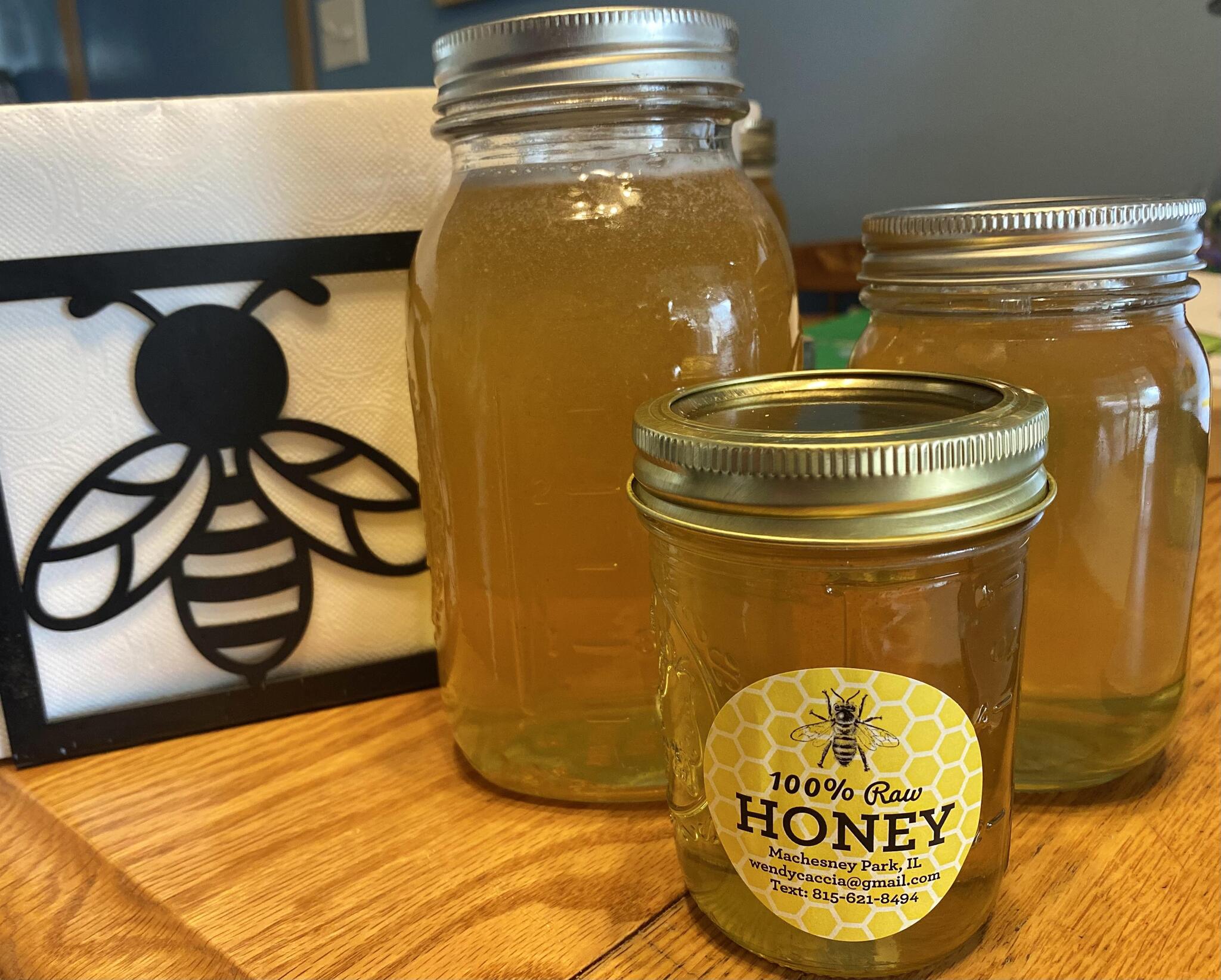 Local Honey from hives on Old River Rd for $8 in Machesney Park, IL ...