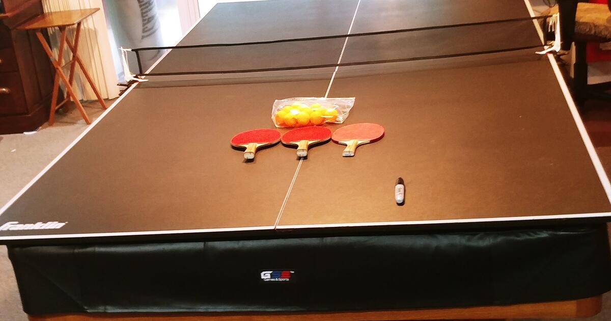 Franklin Ping Pong Table Conversion for pool tables for 100 in