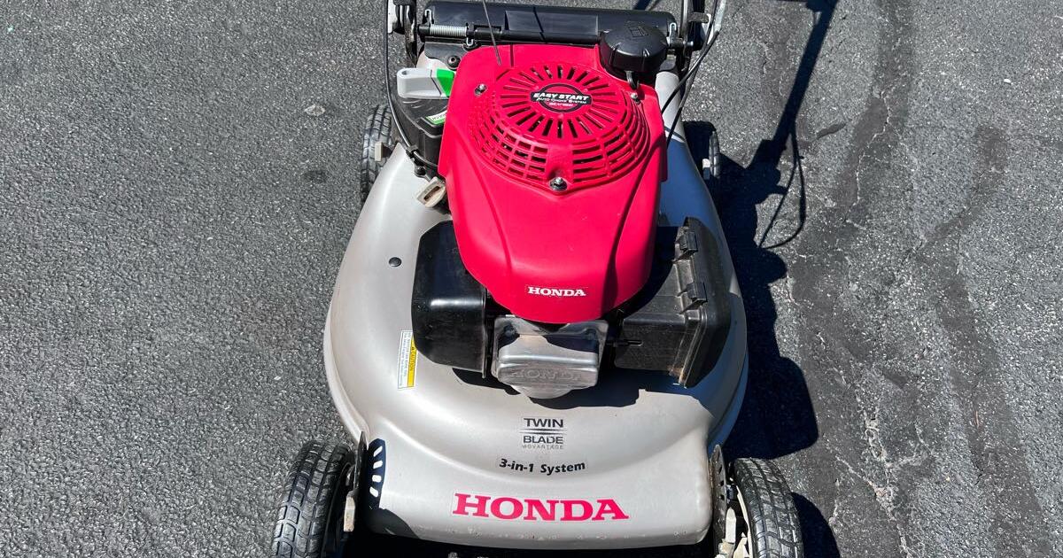 Honda Lawn Mower 21 in. 3in1 Variable Speed Gas Walk Behind Self