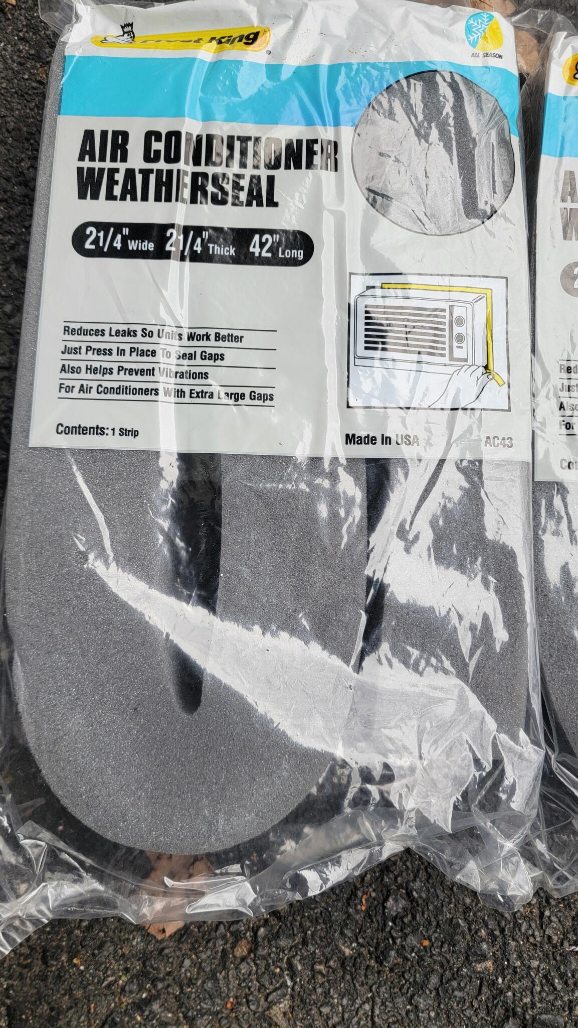 Air Conditioner Weather Seal for Free in Byram Township, NJ For Sale