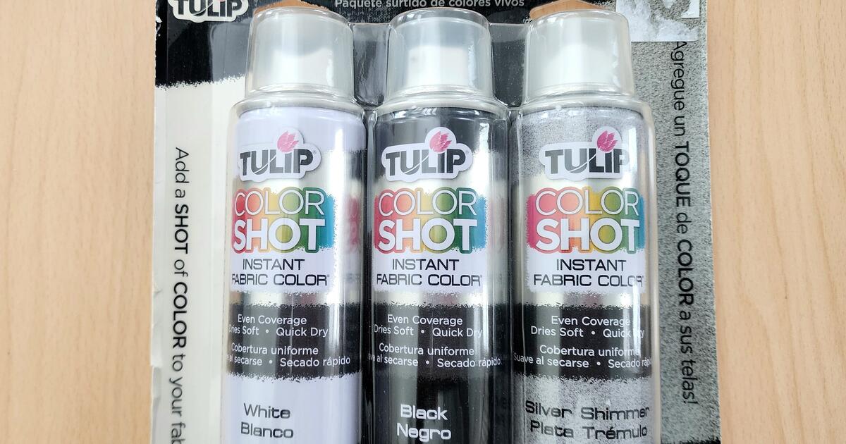 Tulip ColorShot Instant Fabric Color 3oz. Essentials Variety 3 Pack for ...