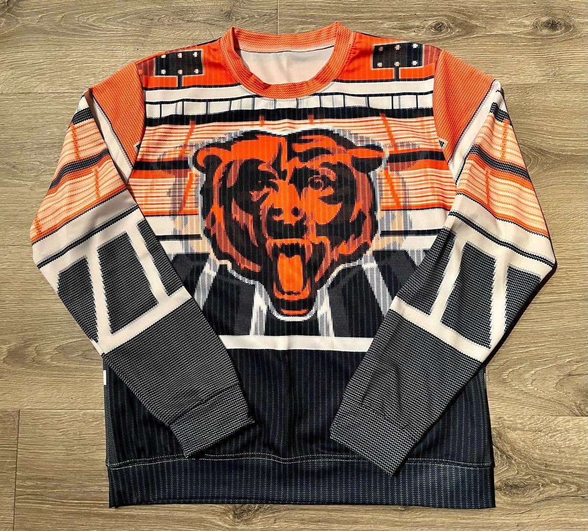 chicago bears light up christmas sweater