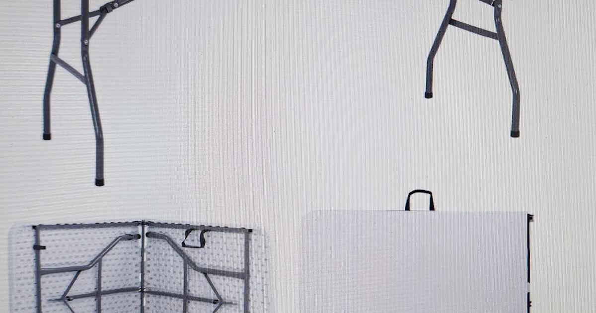 ISO to BORROW collapsible table for Yard Sales for Free in Woburn