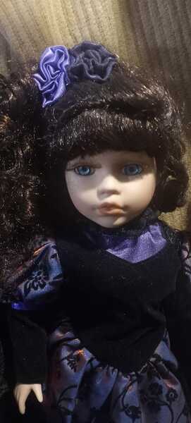Holiday Collection Vintage Porcelain Doll Dark Purple Dress For $85 In Denver, CO | For Sale & Free Nextdoor Holiday Collection Vintage Porcelain Doll Dark Purple Dress For $85 In Denver, CO | For Sale & Free Nextdoor