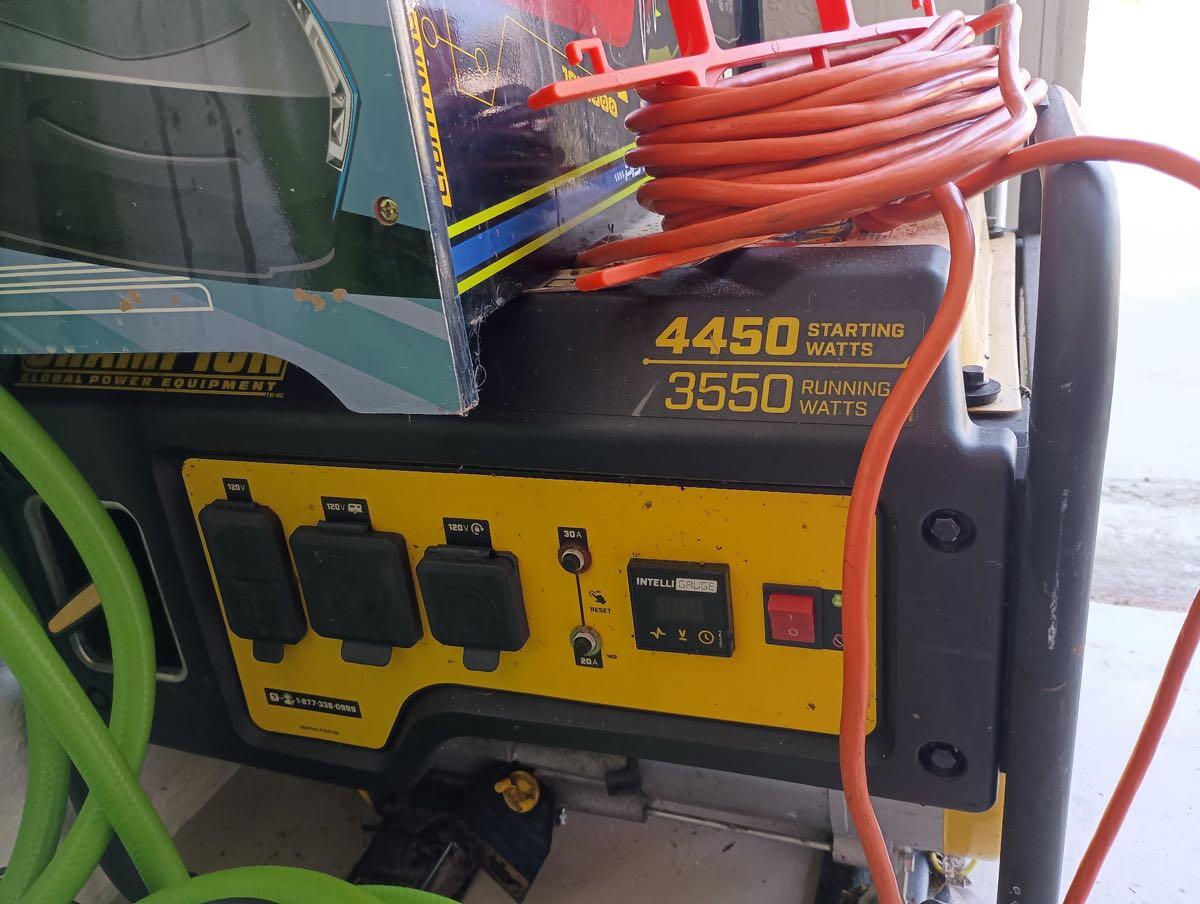 Gas generator 4450 starting watts, older unit for Free in Beverly Hills ...