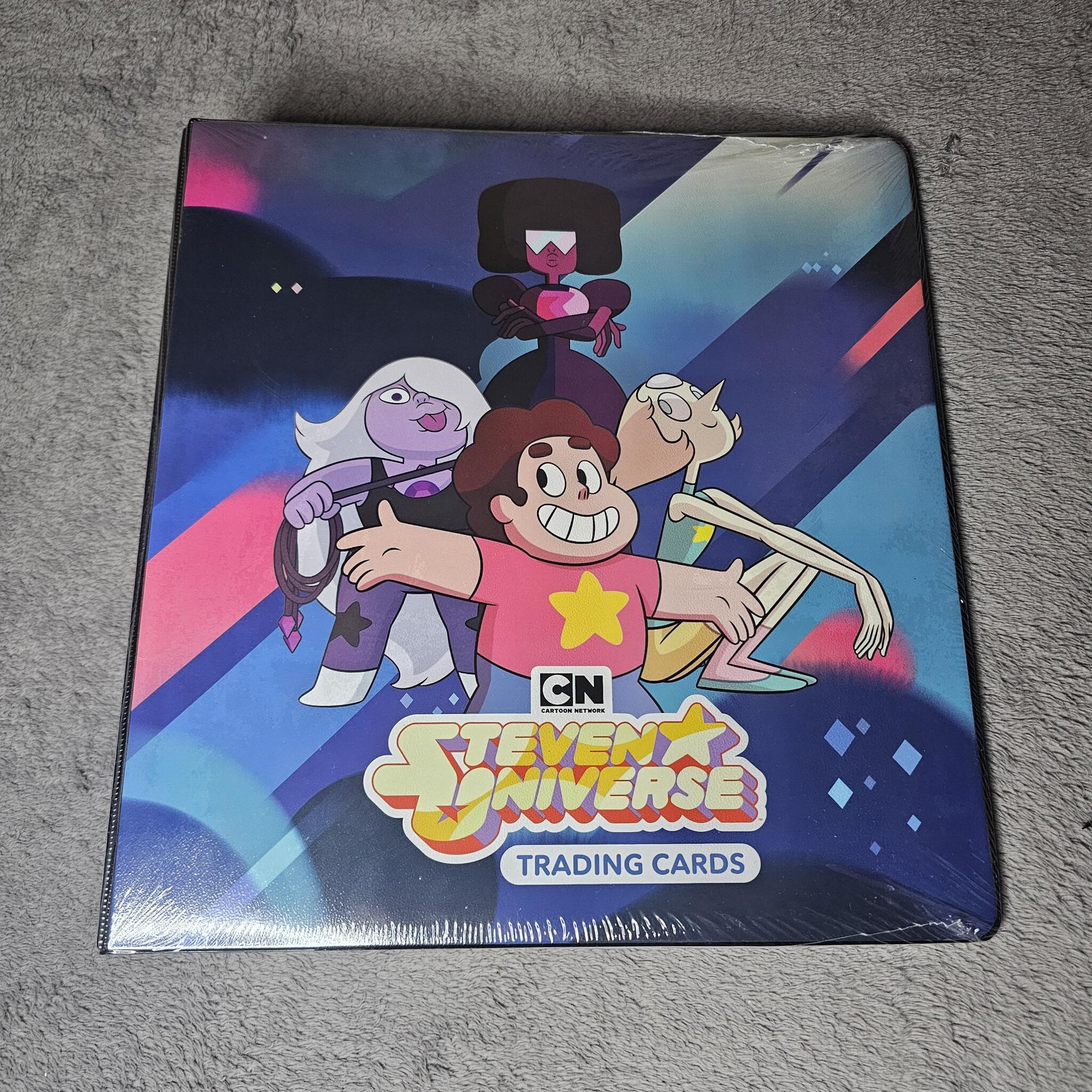 steven universe trading cards binder Steven Universe Totally Fabricated Bubbled Gems B1 Peridot Binder Exclusive  Card