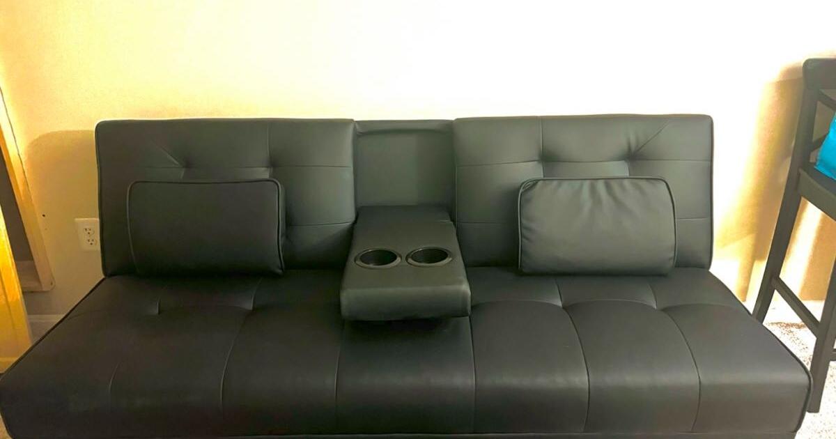 Black futon for 300 in Fairfax Station, VA For Sale & Free — Nextdoor