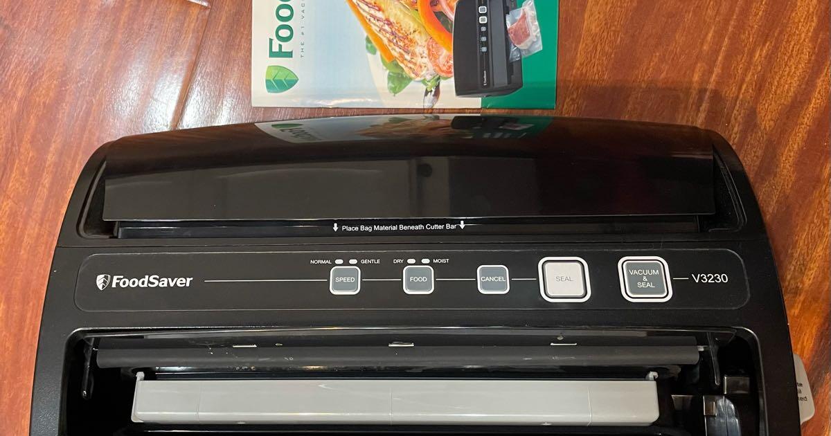 how to use foodsaver v3230