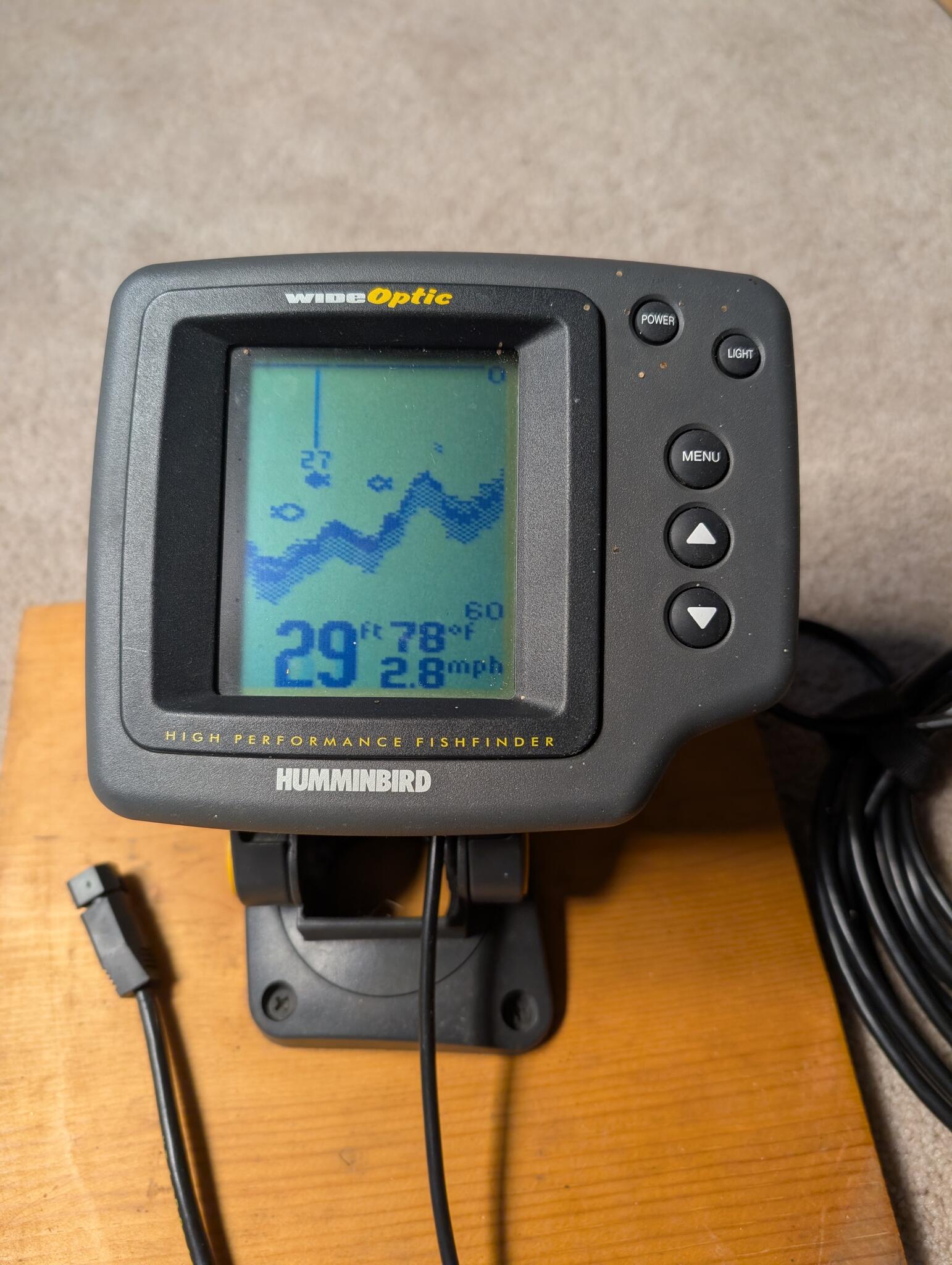 Humminbird Wide Optic Fishfinder