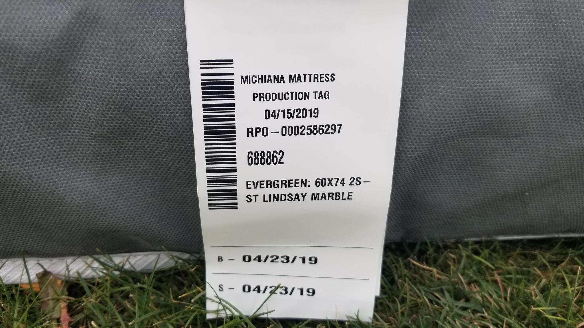 michiana mattress evergreen 60x74