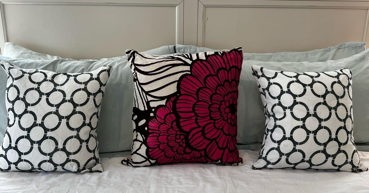 Decorative pillows for sale for 120 in bluffton sc for sale free