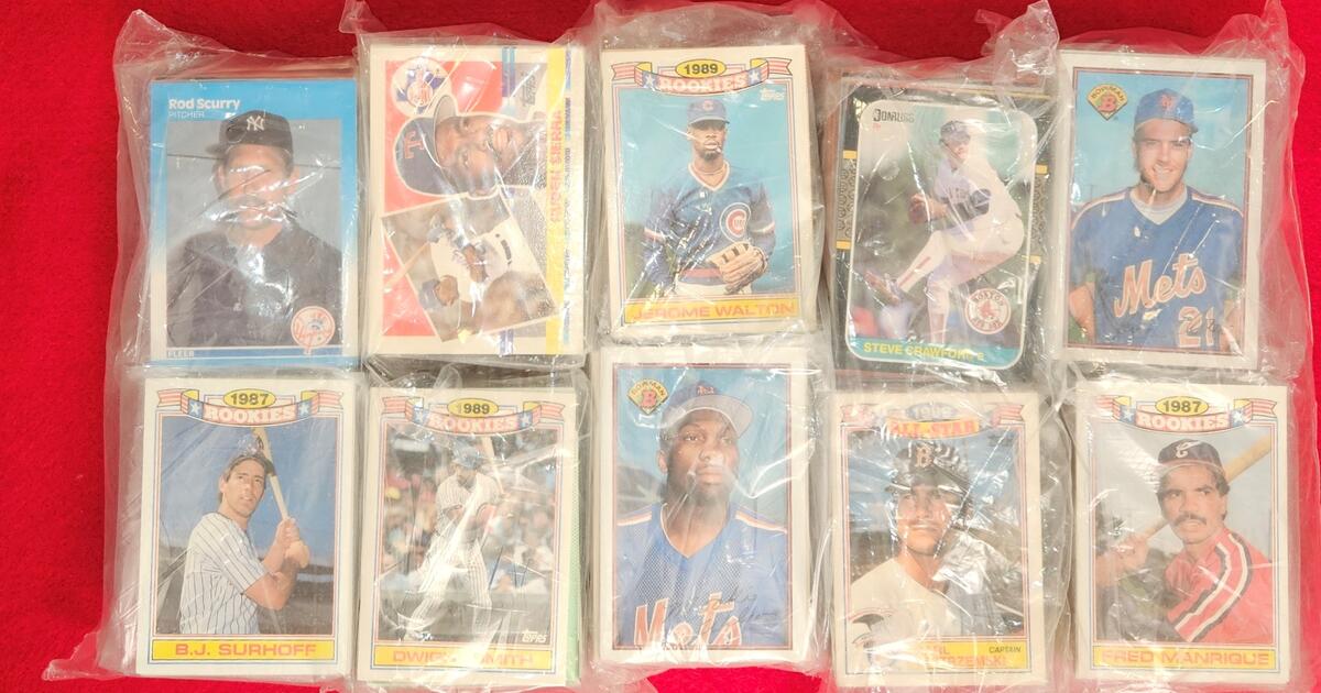 Packs of 200 Brand New, MINT Condition, Baseball Cards Still Wrapped in