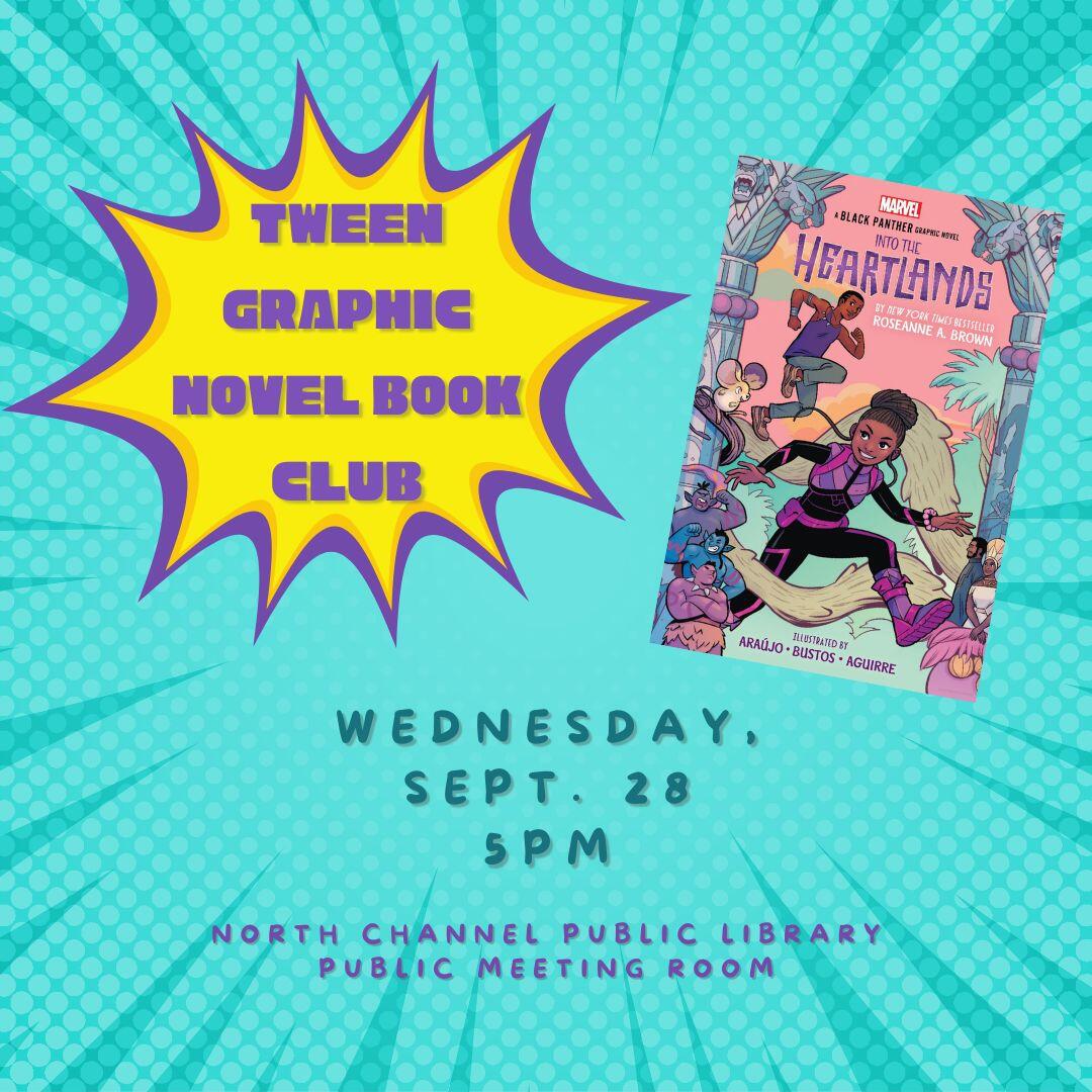 Tween Graphic Novel Book Club (Harris County Public Libraries ...