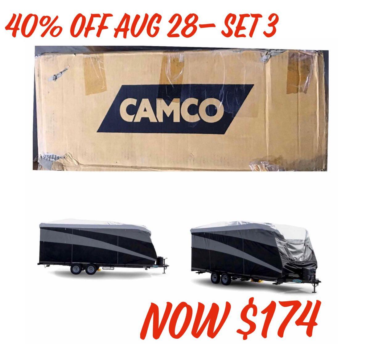 Camco ULTRAGuard Supreme RV Cover Fits Travel Trailers 20'-22' (56126)  For $290 In Missouri City, TX For Sale  Free — Nextdoor