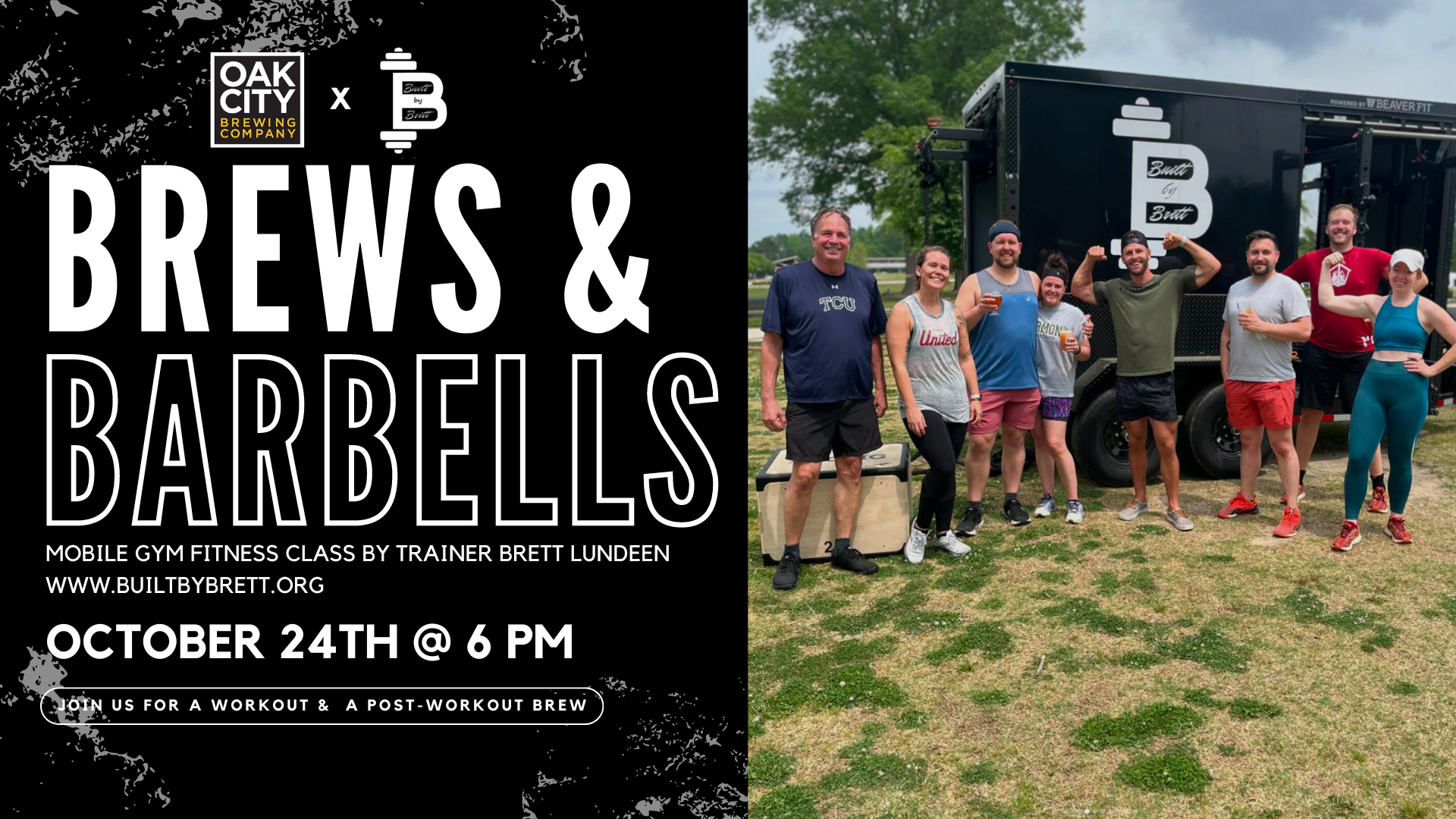 Brews & Barbells HIIT Class