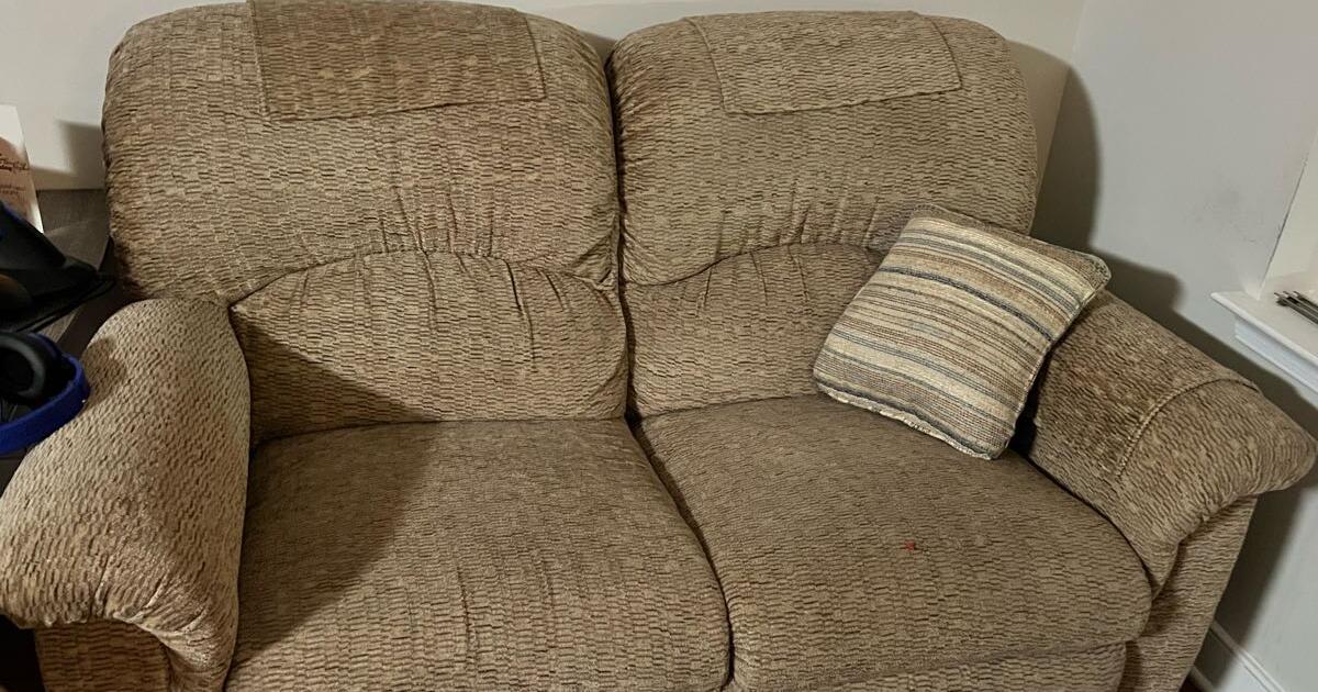 A loveseat recliners & 1 recliners for sale! for 150 in Owings, MD