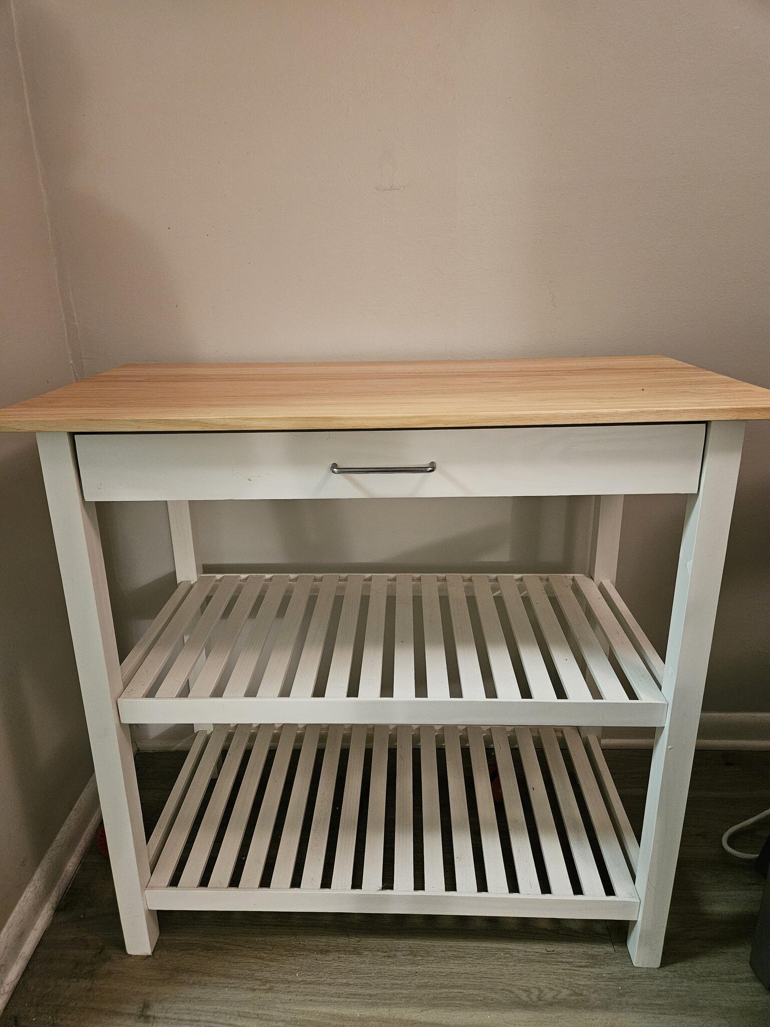 Wooden Kitchen Cart