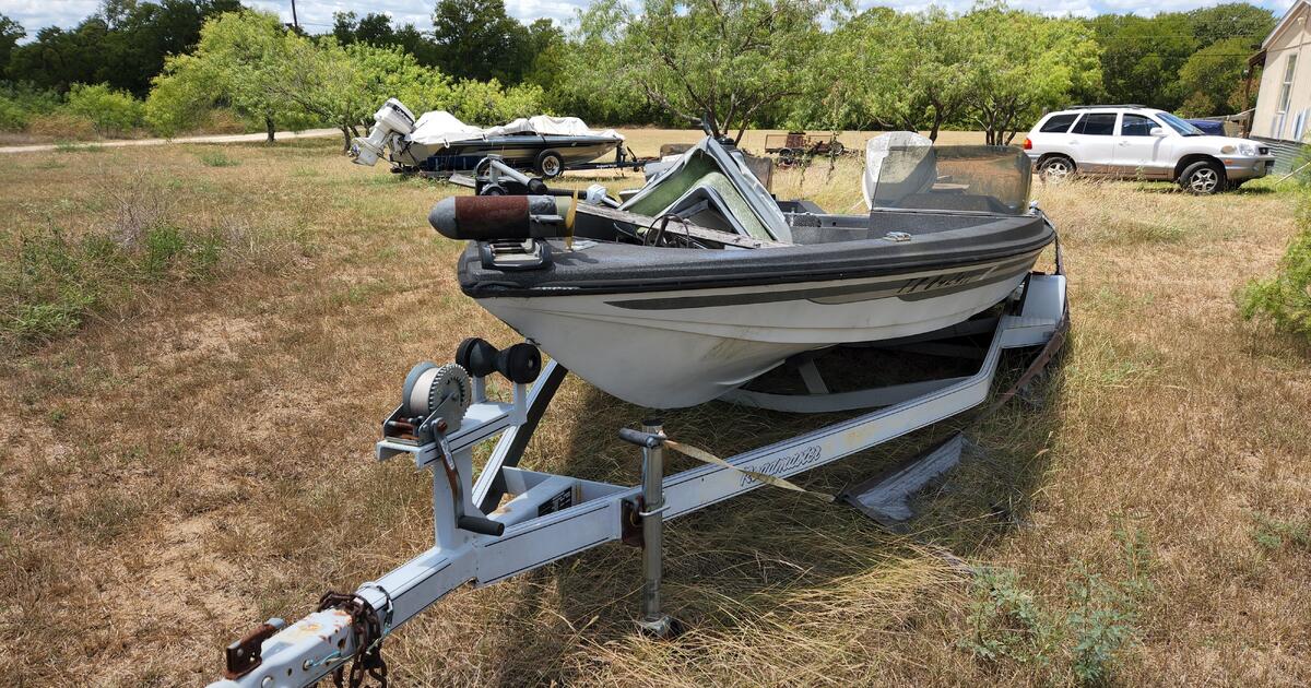 Project boat with trailer. for 280 in Bastrop, TX For Sale & Free — Nextdoor