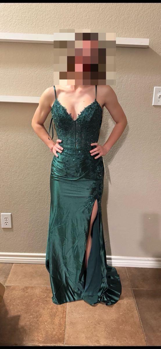 New Dark Green Prom Dress For $150 In Frisco, TX | For Sale & Free   Nextdoor