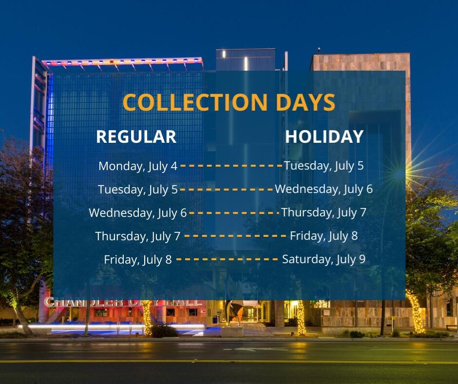 Holiday Week Recycling And Trash Collection Schedule City Of Chandler holiday-week-recycling-and-trash-collection-schedule-city-of-chandler