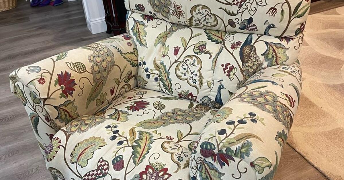 Floral Pattern Recliner Chair-Pending for Free in Woodinville, WA | For ...