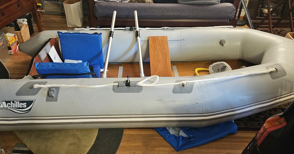 Achilles Inflatable Raft & Mercury 5HP Motor (New) For Sale for $2500 ...