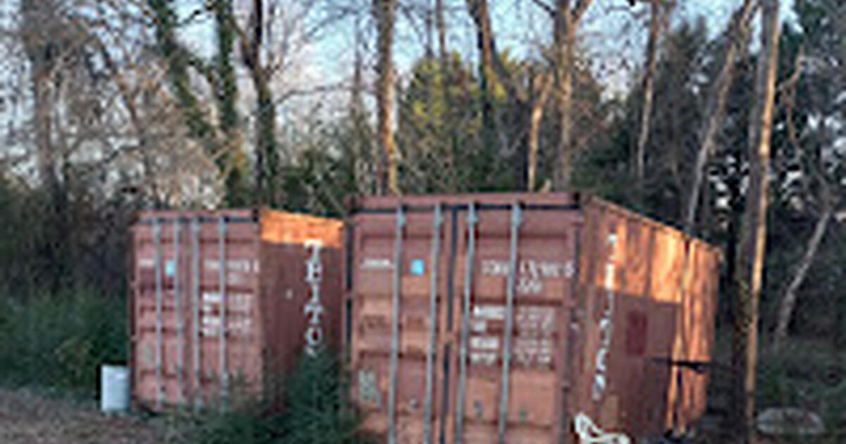 steel storage units 2 units 20 ft portable steel containers for 1600