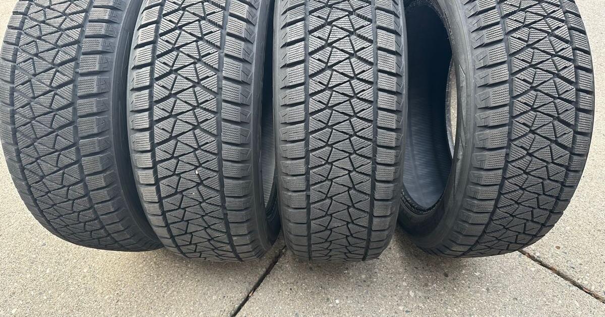 Bridgestone Blizzak 235/55R20 - Set of 4 Tires for $385 in Warren, MI ...