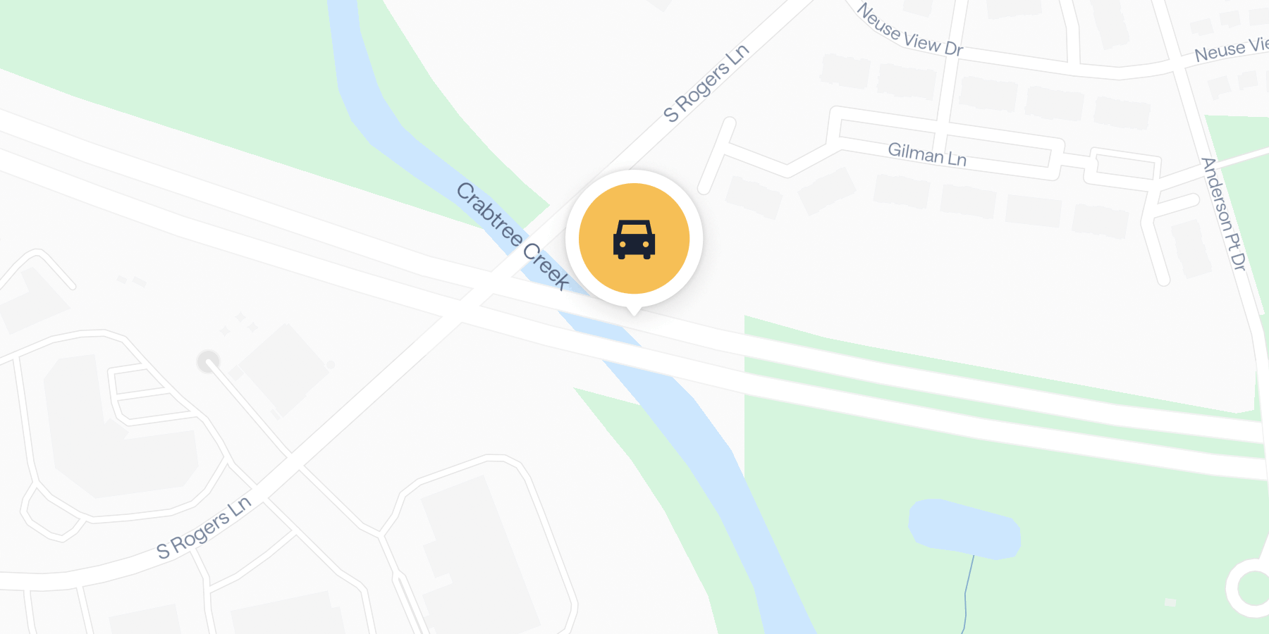 Map of alert location