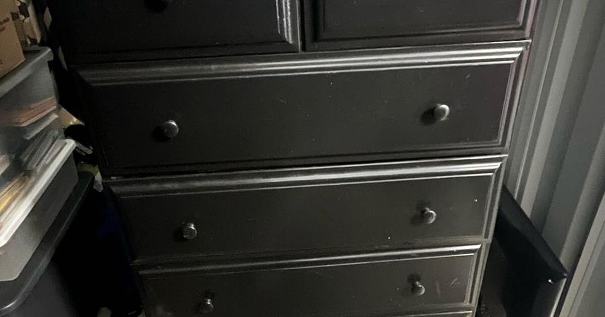 Black wood dresser for 75 in Baltimore, MD For Sale & Free — Nextdoor