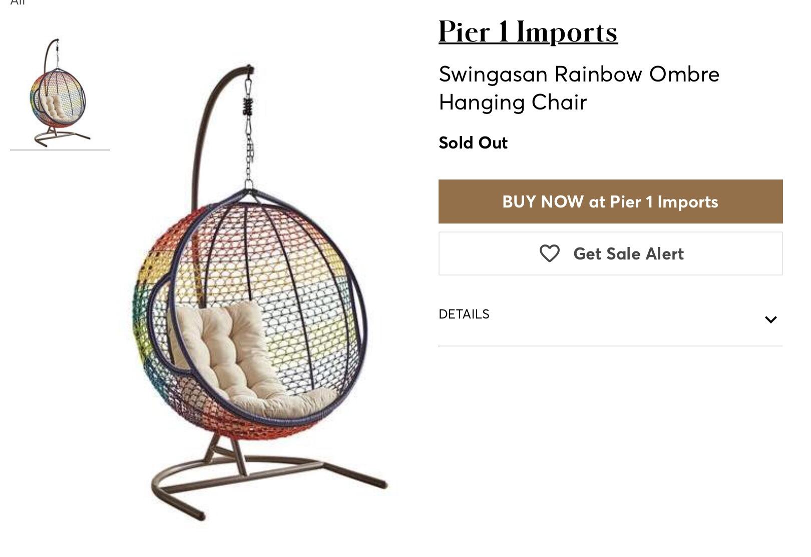 pier 1 ombre swingasan