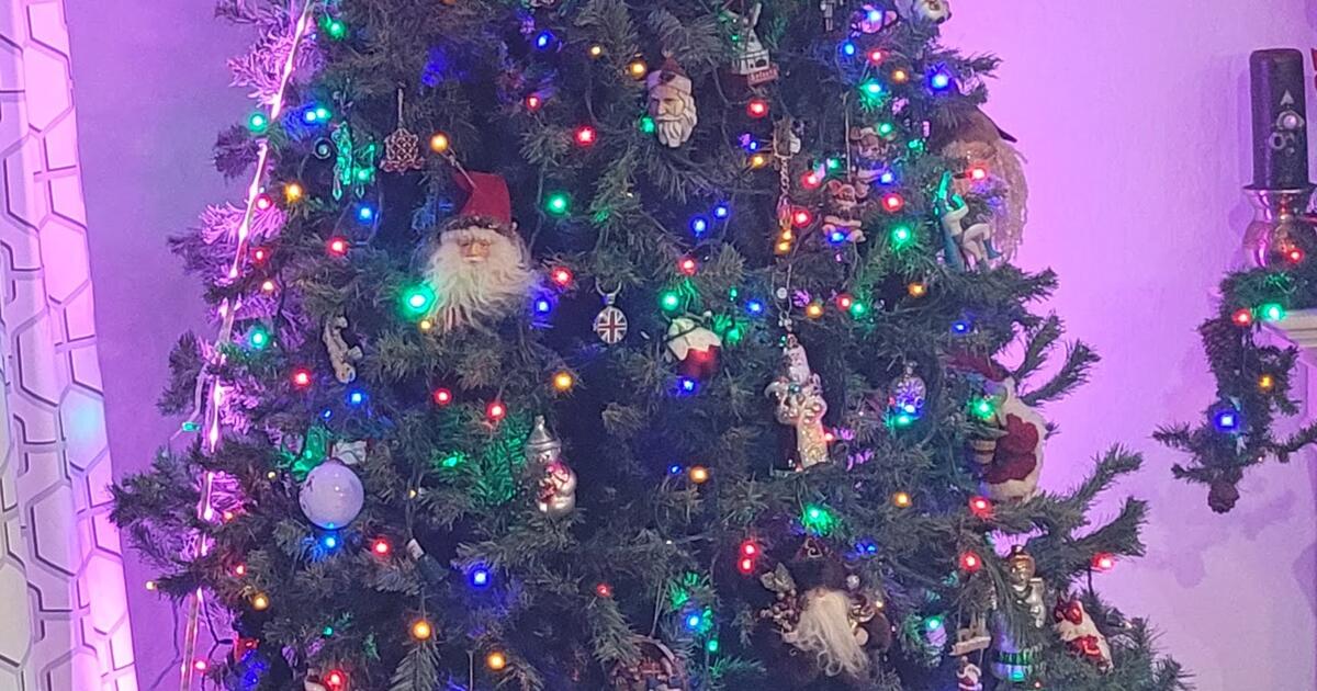 Decorated christmas tree for 75 in san ramon ca for sale free