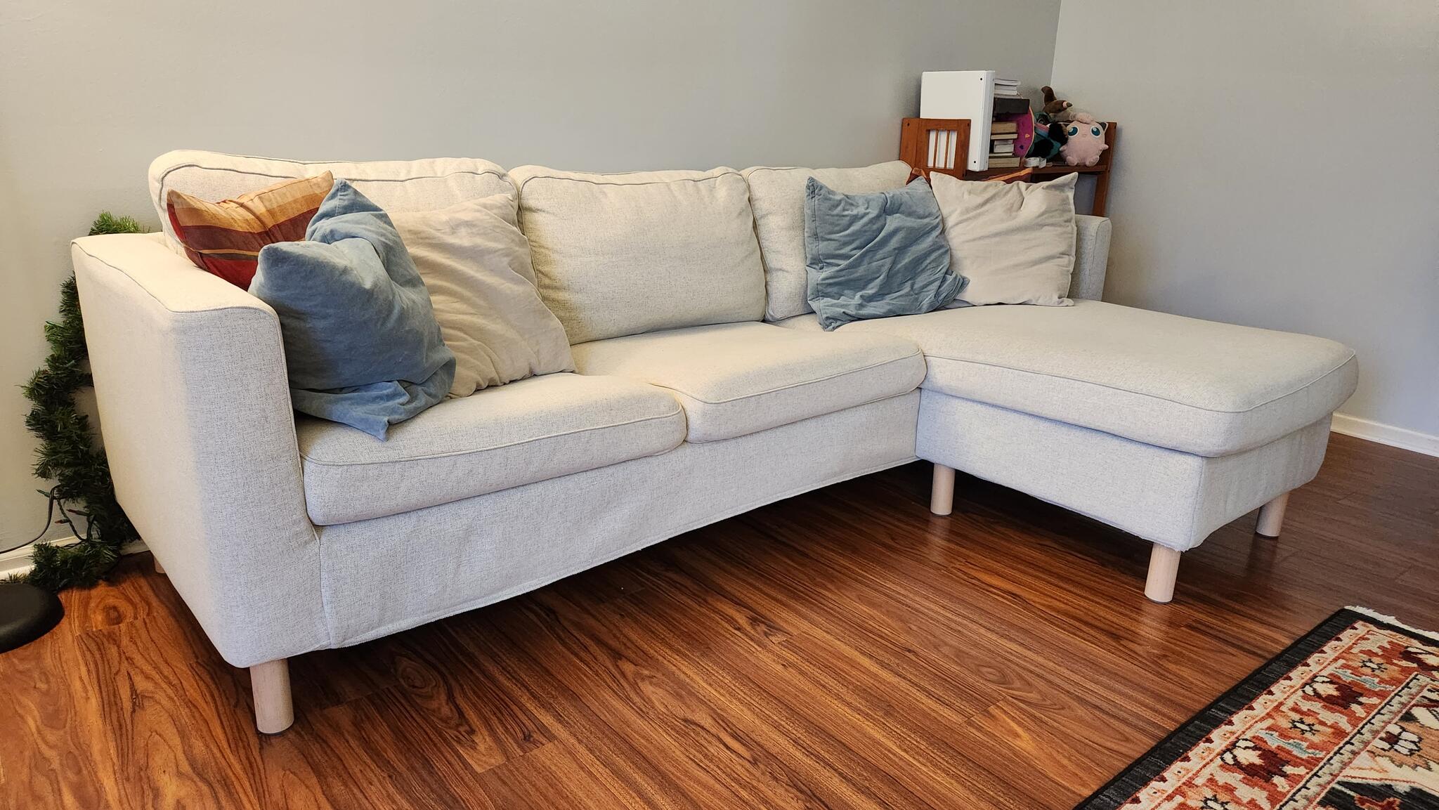 Sofa with Chaise IKEA PARUP for 300 in Lewis Center, OH For Sale