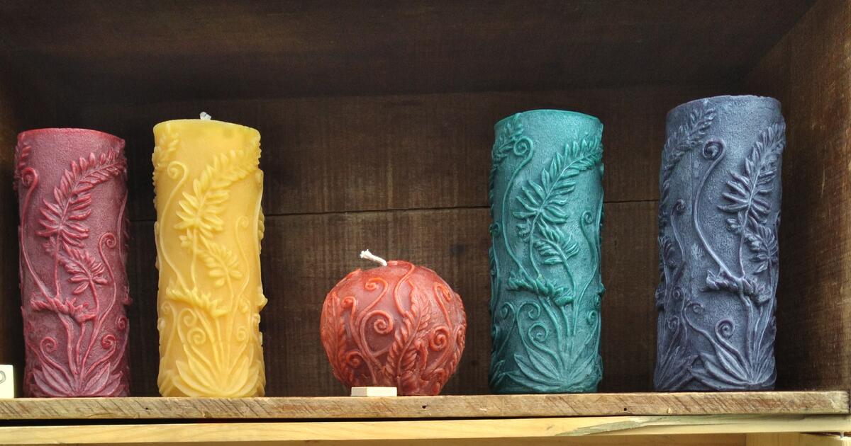 100 Beeswax candles & REAL Bayberry Wax Candles for 25 in Monaca, PA