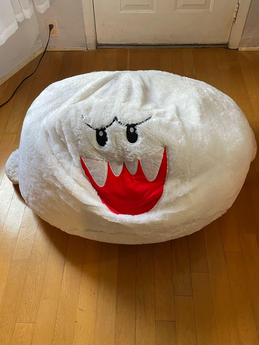 Nintendo boo best sale bean bag chair