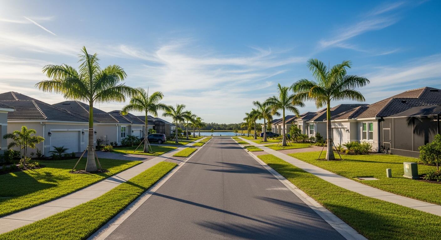 North Port residential neighborhood
