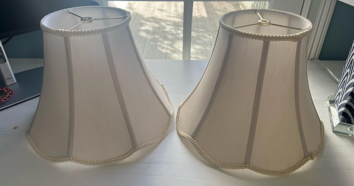 Pair of Silk Lampshades for 45 in Atlanta, GA For Sale & Free — Nextdoor