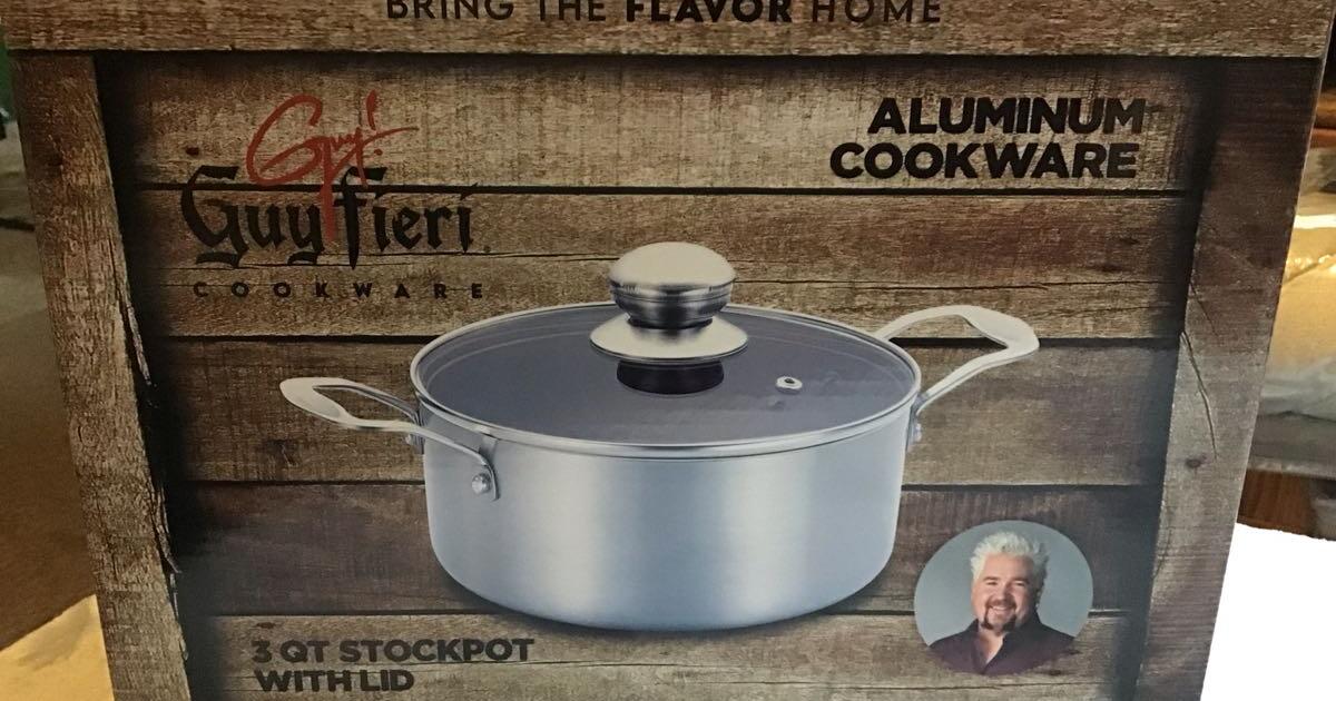 Guy Fieri Cookware 3QT Stockpot with Lid for $15 in Arnold, CA | For ...