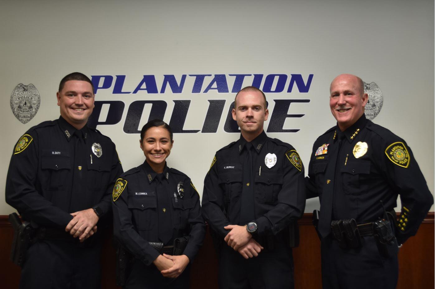 New Officers! (Plantation Police Department) — Nextdoor — Nextdoor
