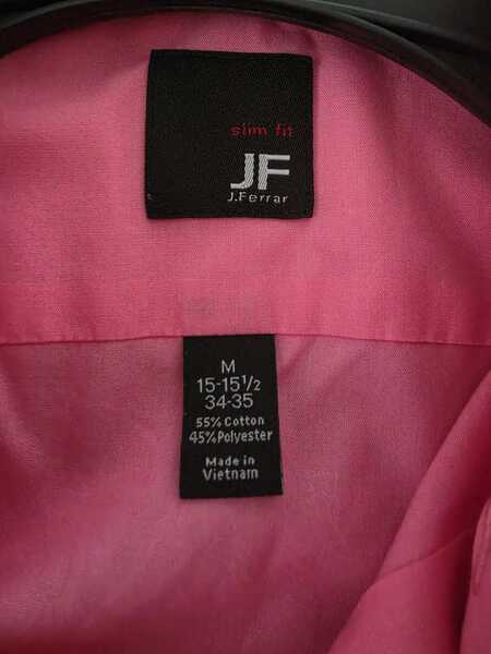Men's J. Ferrar Pink Slim Fit Long Sleeve Dress Shirt- Great Condition! For $15 In Austin, TX | For Sale & Free Nextdoor Men's J. Ferrar Pink Slim Fit Long Sleeve Dress Shirt- Great Condition! For $15 In Austin, TX | For Sale & Free Nextdoor