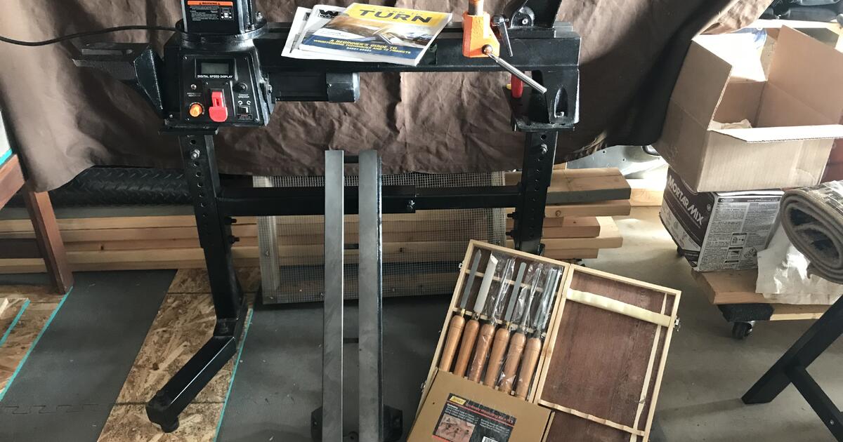 WEN wood lathe and accessories (DISCOUNTED) for 575 in Erie, CO
