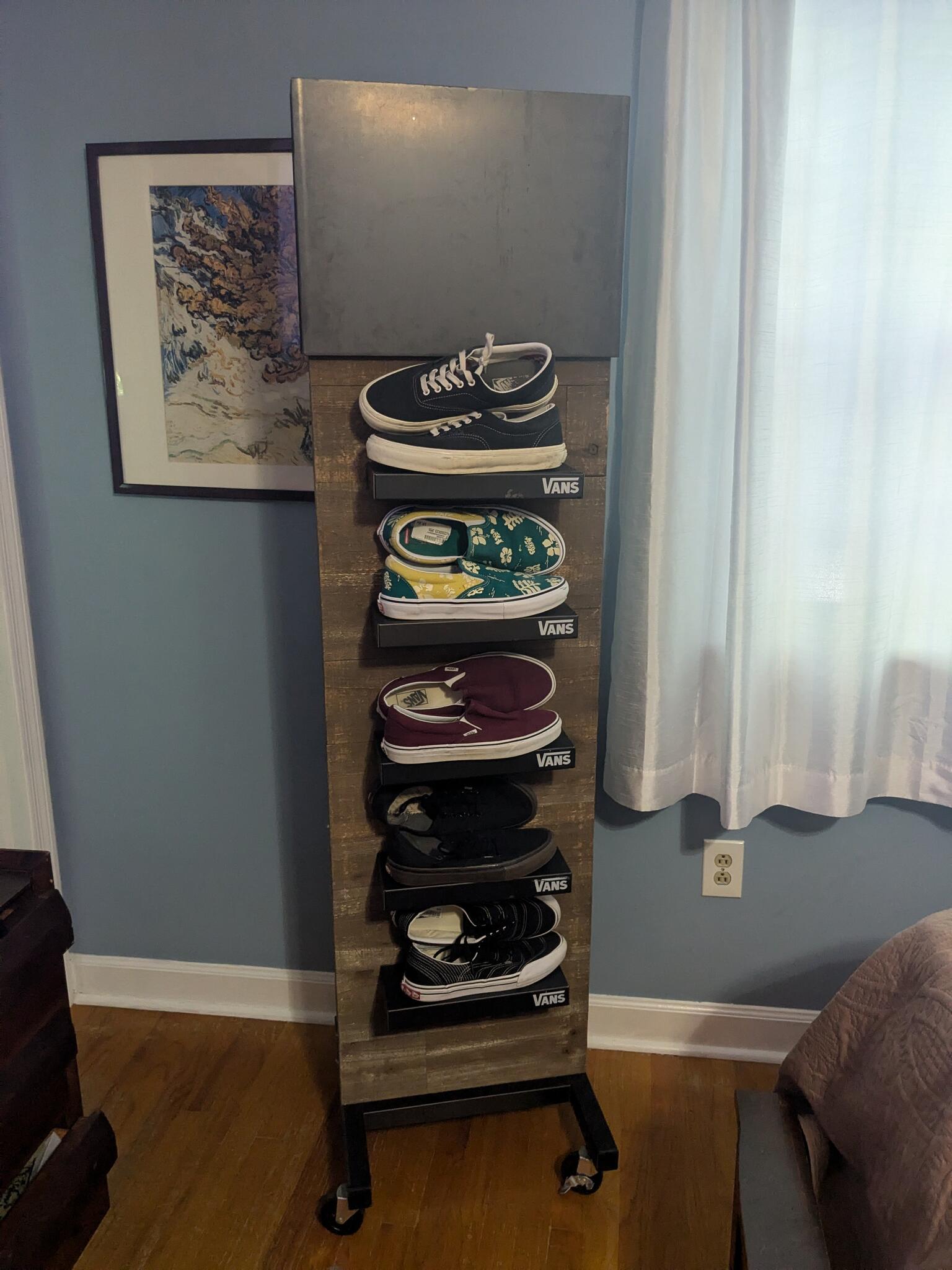 Vans Shoes Display Shelves