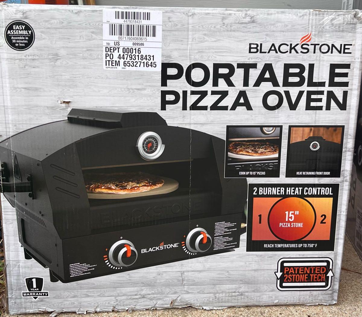 Blackstone Portable Pizza Oven - NIB