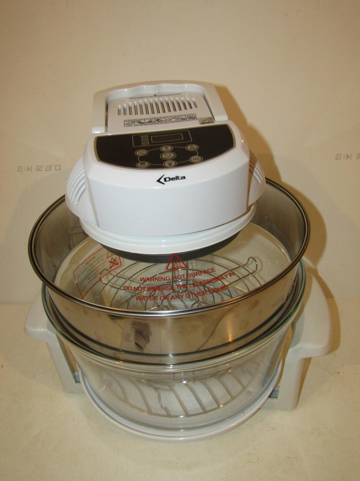 delta kitchen halogen oven