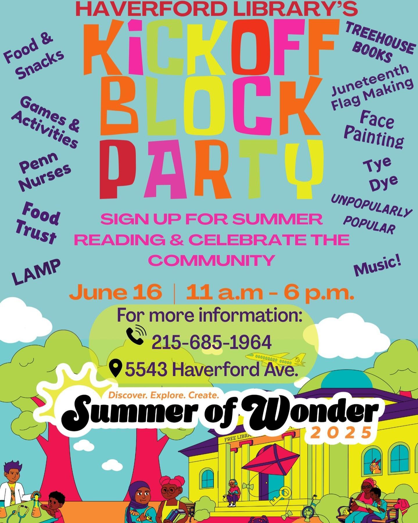 On Monday, June 16, join the City of Philadelphia at the Haverford ...