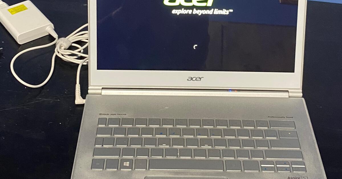 Acer Aspire S7391 notebook computer, dead battery for 40 in Willow Spring, NC Finds — Nextdoor