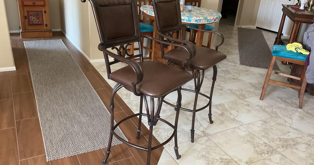 Bar stools pair for 175 in Palm Desert, CA For Sale & Free — Nextdoor