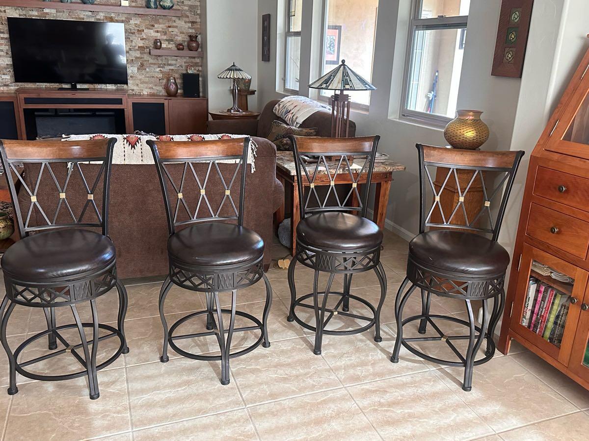 Costco Swivel Bar Stools Set for 40 in Tucson, AZ For Sale & Free